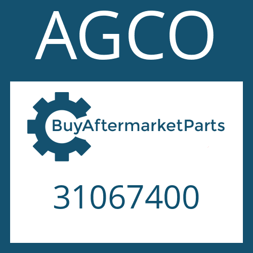 AGCO 31067400 - WASHER