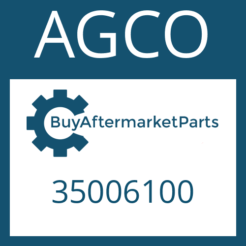 AGCO 35006100 - WASHER for Heavy Equipment