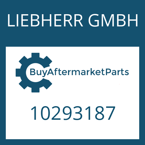 LIEBHERR GMBH 10293187 - WASHER