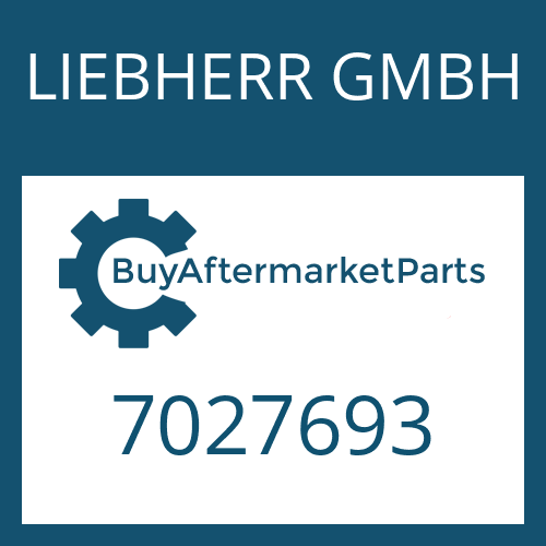 LIEBHERR GMBH 7027693 - WASHER