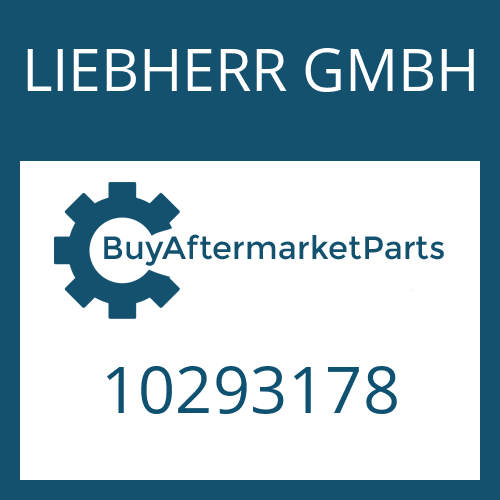 LIEBHERR GMBH 10293178 - WASHER