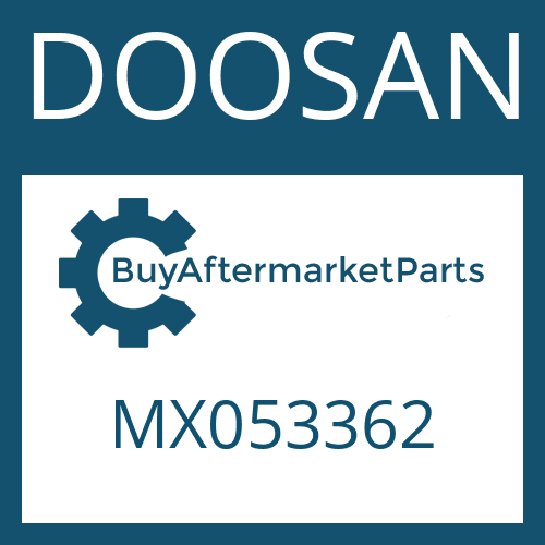 DOOSAN MX053362 - THRUST WASHER