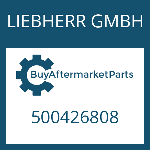 LIEBHERR GMBH 500426808 - WASHER