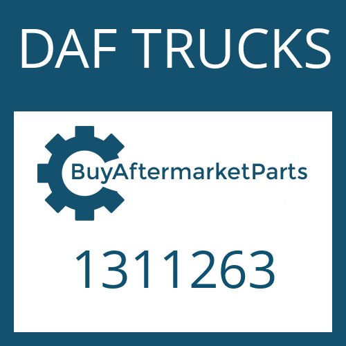 DAF TRUCKS 1311263 - WASHER