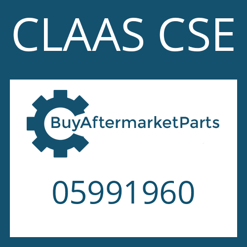 CLAAS CSE 05991960 - WASHER