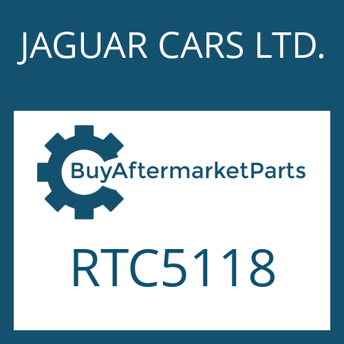 JAGUAR CARS LTD. RTC5118 - WASHER