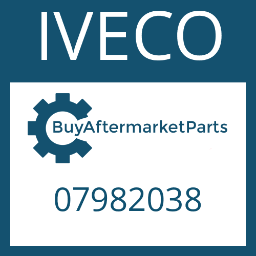 IVECO 07982038 - WASHER