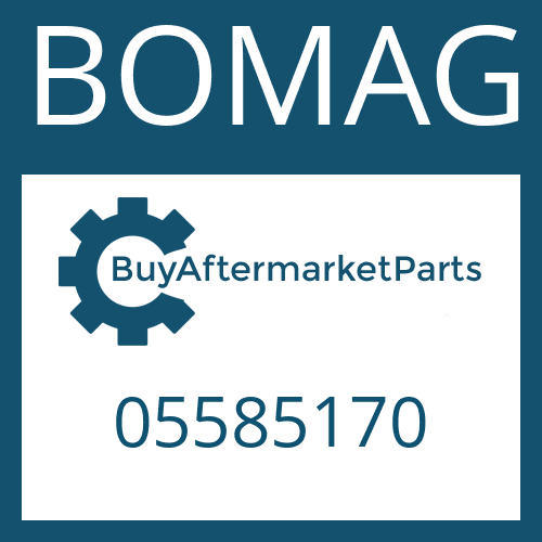 BOMAG 05585170 - WASHER