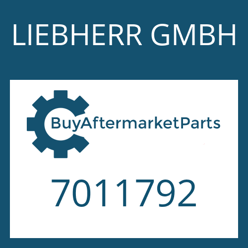 LIEBHERR GMBH 7011792 - WASHER