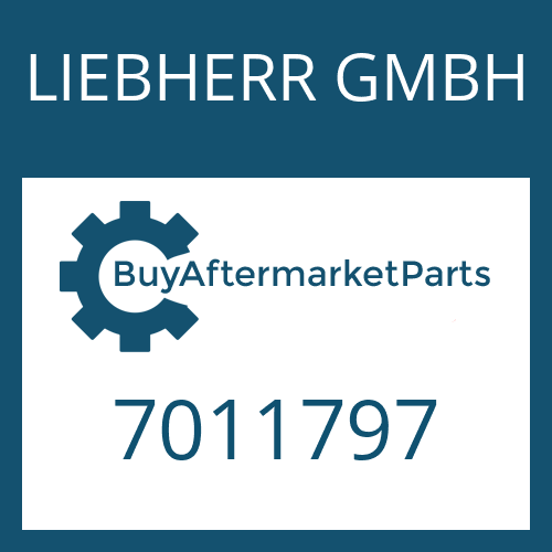 LIEBHERR GMBH 7011797 - WASHER for Heavy Equipment