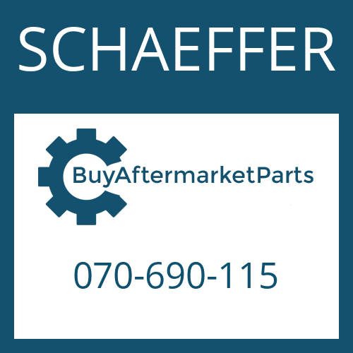 SCHAEFFER 070-690-115 - THRUST WASHER