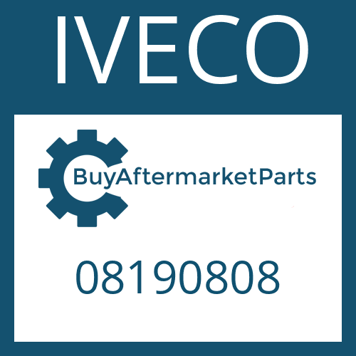 IVECO 08190808 - WASHER for Heavy Equipment