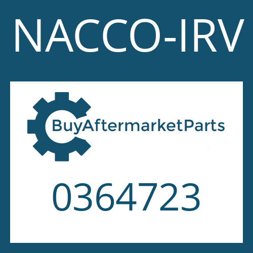 NACCO-IRV 0364723 - WASHER