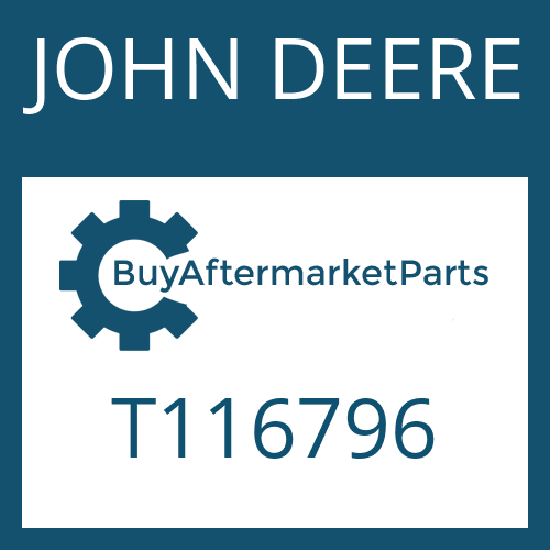 JOHN DEERE T116796 - SPLIT RING