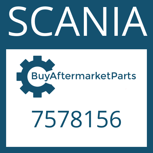 SCANIA 7578156 - WASHER