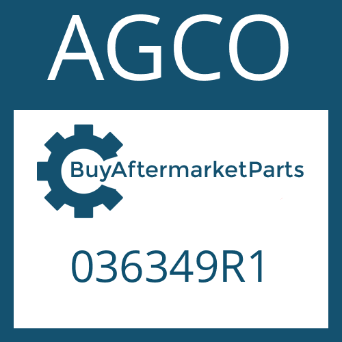 AGCO 036349R1 - WASHER for Heavy Equipment