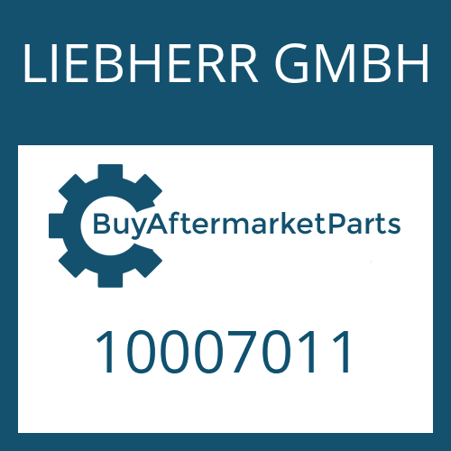 LIEBHERR GMBH 10007011 - INTERM.WASHER