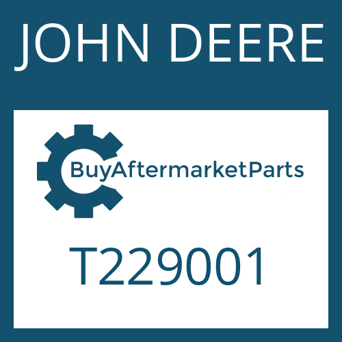 JOHN DEERE T229001 - WASHER