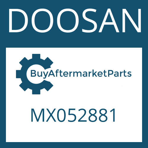 DOOSAN MX052881 - SEALING RING