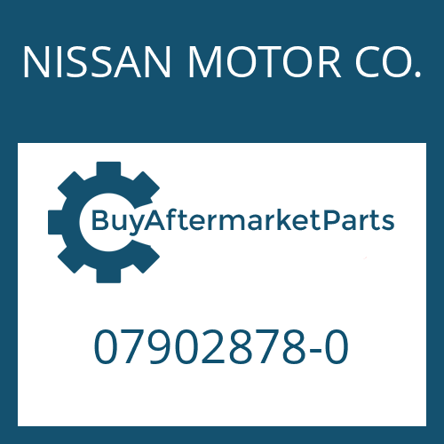 NISSAN MOTOR CO. 07902878-0 - SEALING RING