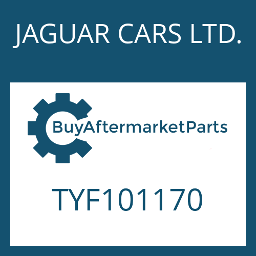 JAGUAR CARS LTD. TYF101170 - SEALING RING for Heavy Equipment