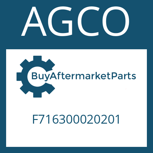 AGCO F716300020201 - RING for Heavy Equipment
