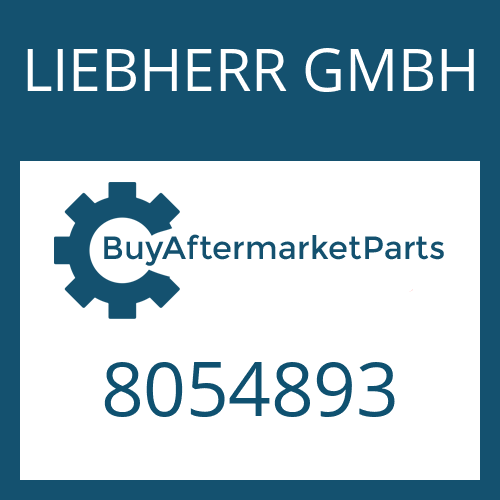 LIEBHERR GMBH 8054893 - RING