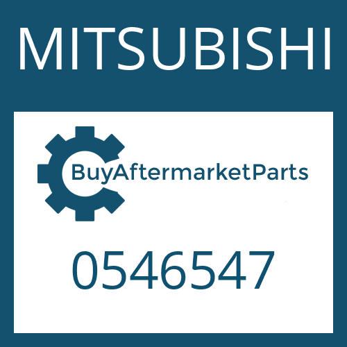 MITSUBISHI 0546547 - THRUST WASHER