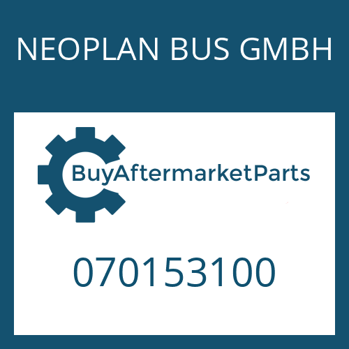 NEOPLAN BUS GMBH 070153100 - SUPPORT SHIM
