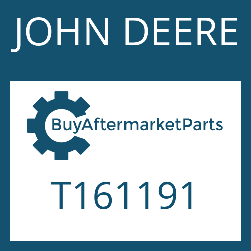 JOHN DEERE T161191 - RETAINING RING