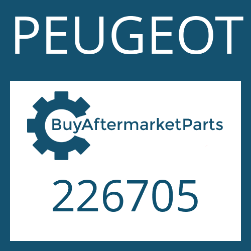 PEUGEOT 226705 - ROUND SEALING RING