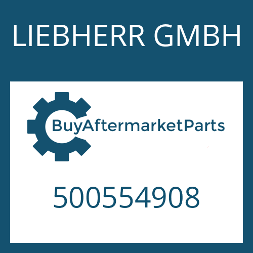 LIEBHERR GMBH 500554908 - GASKET