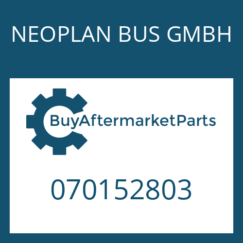 NEOPLAN BUS GMBH 070152803 - SHAFT SEAL