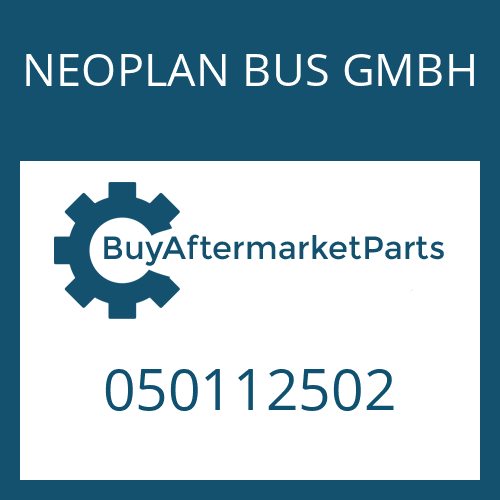 NEOPLAN BUS GMBH 050112502 - SHAFT SEAL