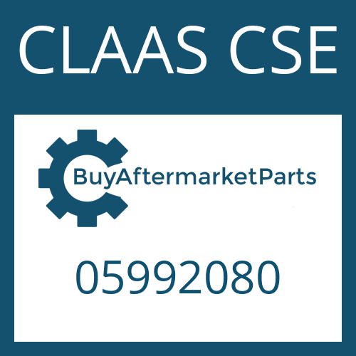 CLAAS CSE 05992080 - SHAFT SEAL