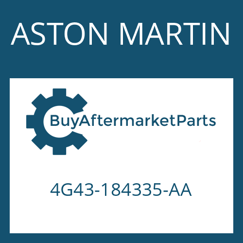 ASTON MARTIN 4G43-184335-AA - ROUND SEALING RING