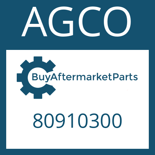 AGCO 80910300 - U-RING for Heavy Equipment