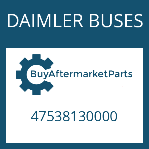 DAIMLER BUSES 47538130000 - SHAFT SEAL