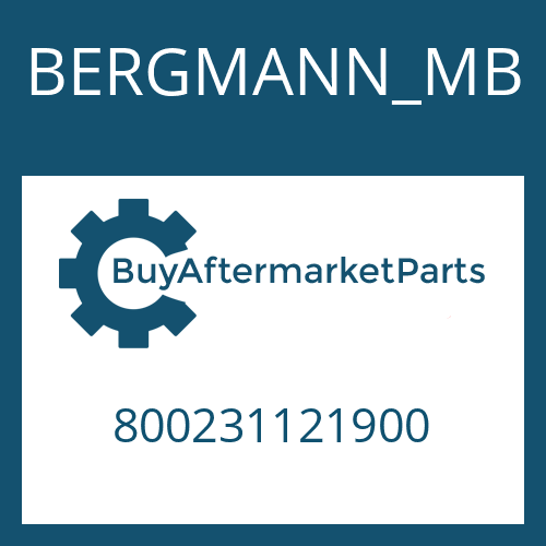 BERGMANN_MB 800231121900 - SHAFT SEAL