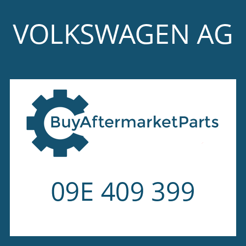 VOLKSWAGEN AG 09E 409 399 - SHAFT SEAL