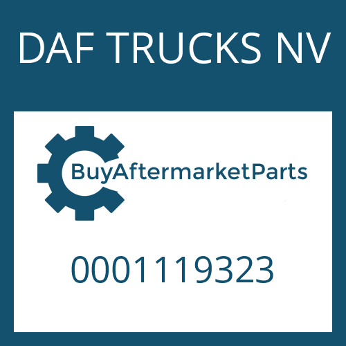 DAF TRUCKS NV 0001119323 - BELLOWS