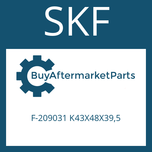 SKF F-209031 K43X48X39,5 - NEEDLE CAGE