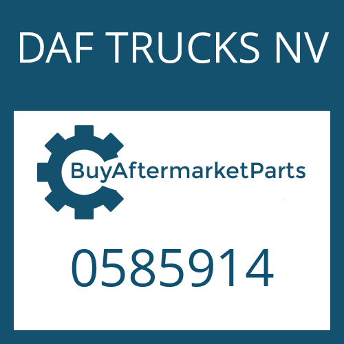 DAF TRUCKS NV 0585914 - ROLLER CAGE