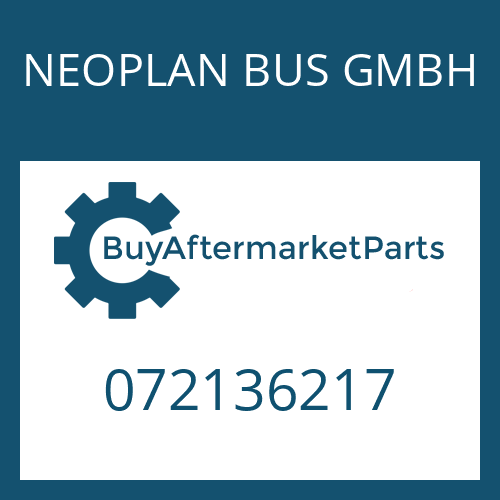 NEOPLAN BUS GMBH 072136217 - STOP SCREW