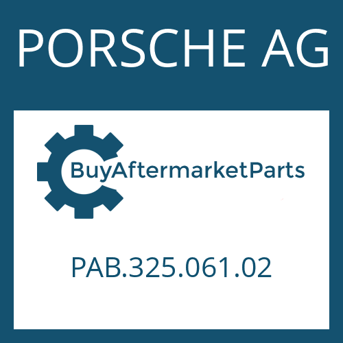 PORSCHE AG PAB.325.061.02 - HEXALOBULAR DRIVING SCREW