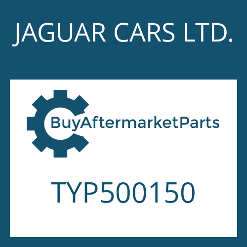 JAGUAR CARS LTD. TYP500150 - HEXALOBULAR DRIVING SCREW