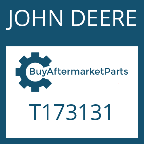 JOHN DEERE T173131 - TORX SCREW