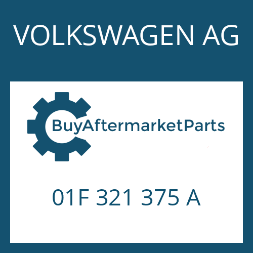 VOLKSWAGEN AG 01F 321 375 A - HEXALOBULAR DRIVING SCREW