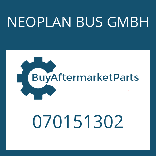 NEOPLAN BUS GMBH 070151302 - CASTLE NUT