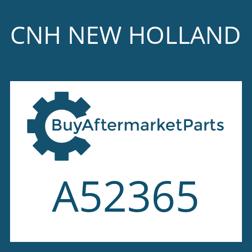 CNH NEW HOLLAND A52365 - SLOTTED NUT